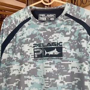 Pelagic men’s high performance offshore long sleeve shirt